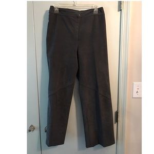 Vintage Wide Legged Ultra Suede Pants